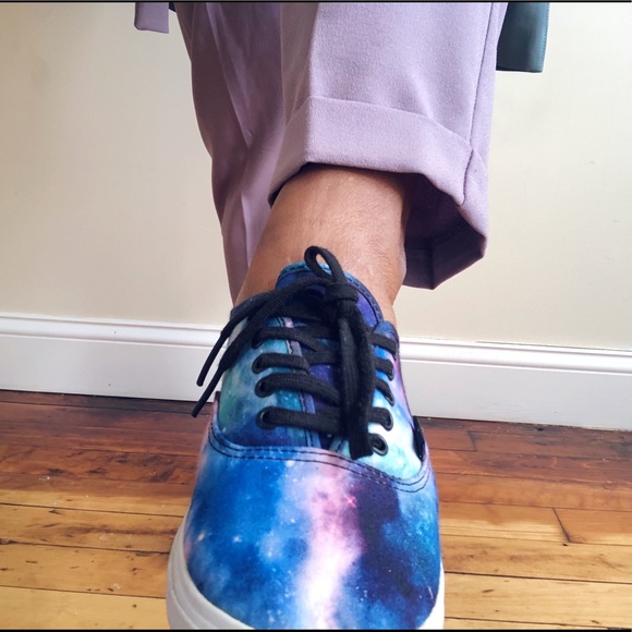 Vans Cosmic Galaxy Authentic Lo Pro Shoes - Picture 3 of 5